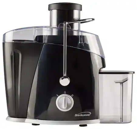 Angle. Brentwood - 2-Speed Juice Extractor - Black.