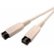 Alt View Standard 20. Cables Unlimited - 10ft 9Pin to 9Pin 1394B Firewire 800 Cable - Gray.