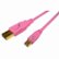 Front Standard. Cables Unlimited - KaBLING 2 Meter High-Speed USB 2.0 Gold Connector Mini5 Cable - Pink.