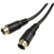 Alt View Standard 20. Cables Unlimited - 100ft S-Video SVHS Male to Male 4Pin Cable - Black.