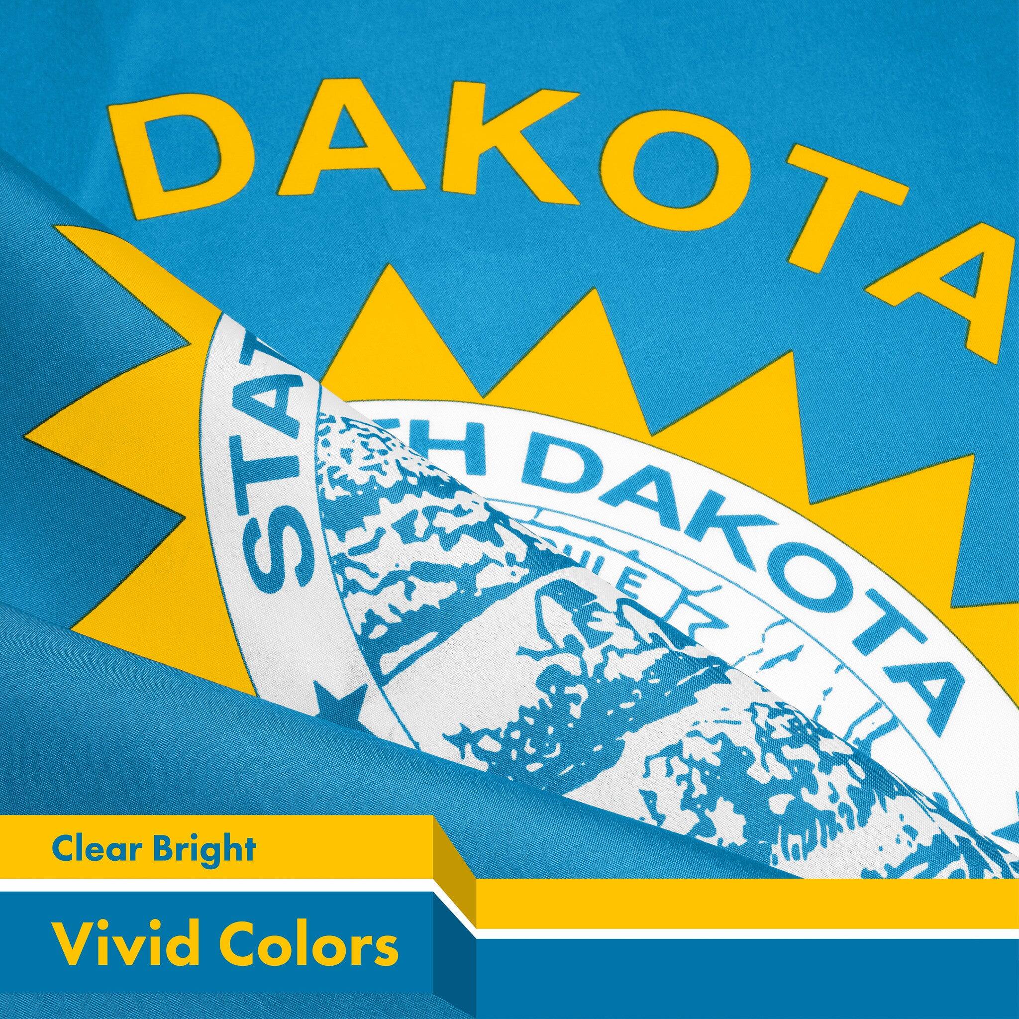 DAKOTA STAT H DAKOTA  
Clear Bright Vivid Colors