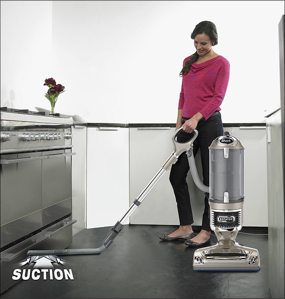 Alt View 12. Shark - Rotator Pro Complete Lift-Away Bagless Upright Vacuum - Champagne.