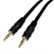 Front Standard. Cables Unlimited - 6ft Pro A/V Series 3.5mm Stereo Audio Cable - Black.