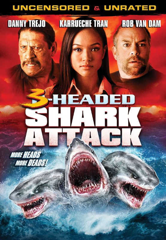 3 Headed Shark Attack [DVD]