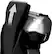 Alt View 13. Panasonic - Arc 3 3-Blade Electric Shaver - Black/Silver.