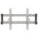 Front Standard. Bell'O - Wall Mount for Flat Panel Display - Silver.