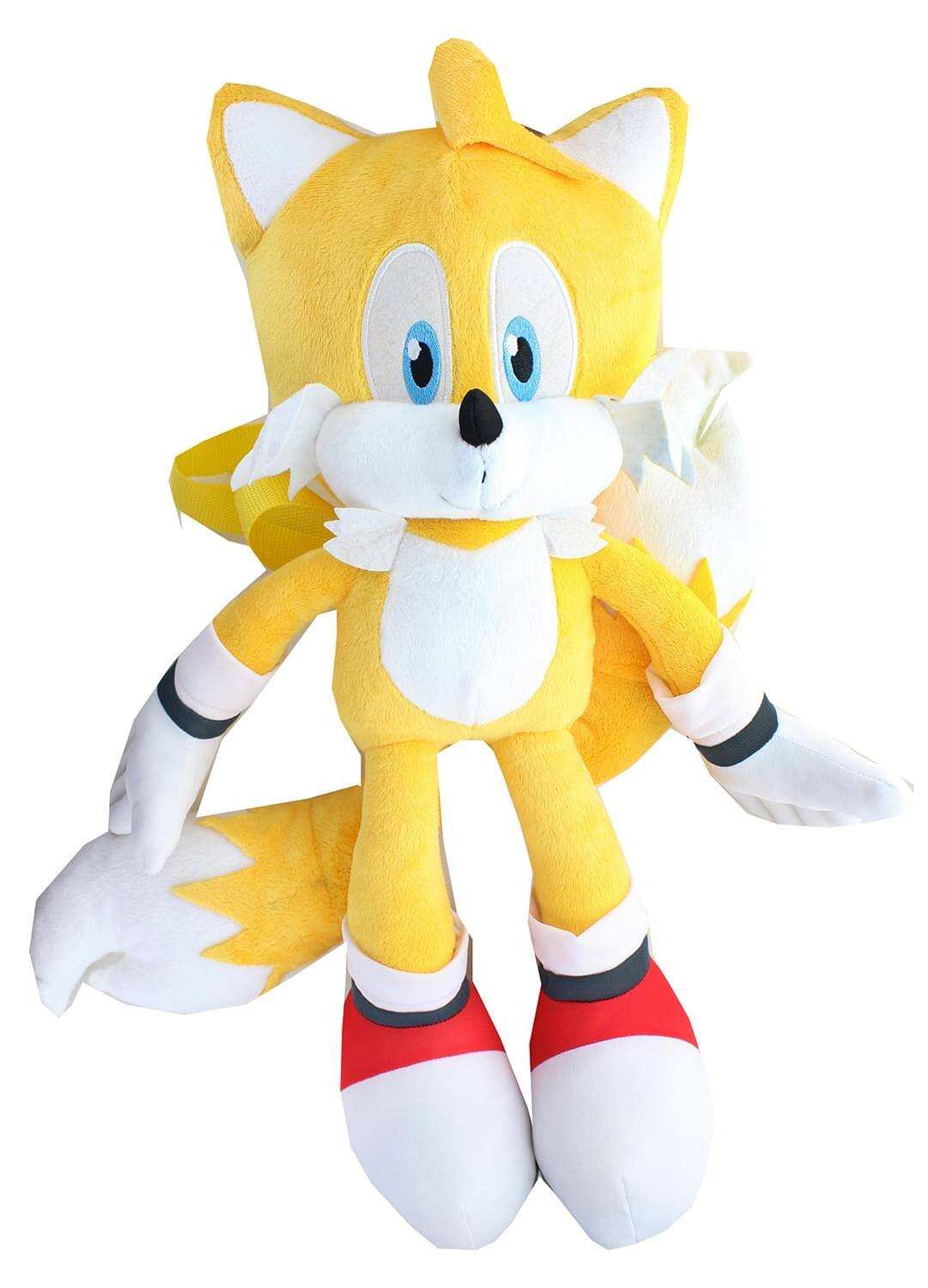 Front. Accessory Innovations Company - Sonic the Hedgehog Tails 17 Inch Plush Backpack - Yellow.
