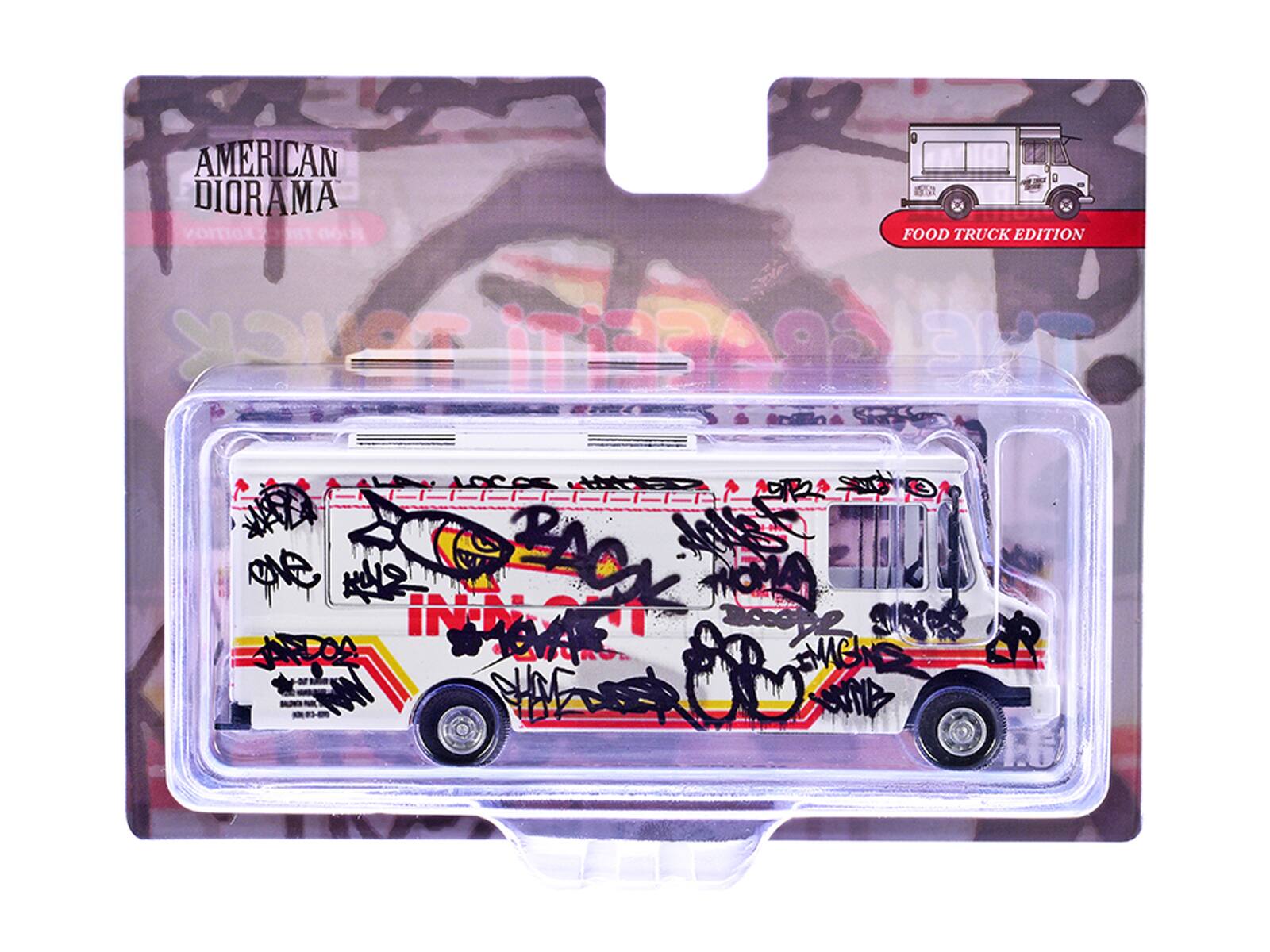 AMERICAN DIORAMA  
FOOD TRUCK EDITION  

TERA9SR E C2  

ONe  
INTOAR BDON ON aoope  
AARDOA MON - Im VE  

O SANP