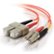 Alt View Standard 20. C2G - Fiber Optic Duplex Multimode Patch Cable - Orange.
