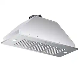 ZJKLA - 36 inches - Convertible - Range Hood Insert - Stainless Steel