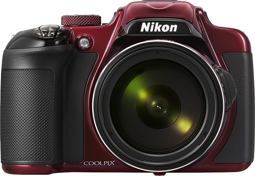 Nikon Coolpix 16.1-Megapixel Digital Camera Red 26463 - Buy