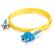 Alt View Standard 20. C2G - Fiber Optic Duplex Patch Cable - Yellow.