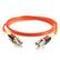 Alt View Standard 20. C2G - Fiber Optic Duplex Patch Cable - Orange.