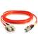 Alt View Standard 20. C2G - Fiber Optic Duplex Patch Cable - Orange.