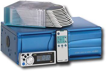 Angle Standard. JVC - 12-Disc CD/CD-R/RW Changer with RF Modulator, Wired Display and Wireless Remote.