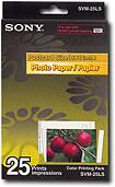 Front Detail. Sony - 25-Pack 4" x 6" Digital Photo Paper Kit.