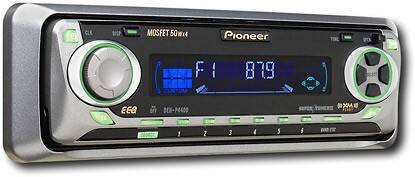Angle Standard. Pioneer - 50W x 4 XM-Ready CD Deck with MOSFET50 Amp, Detachable Face and Changer Controls.