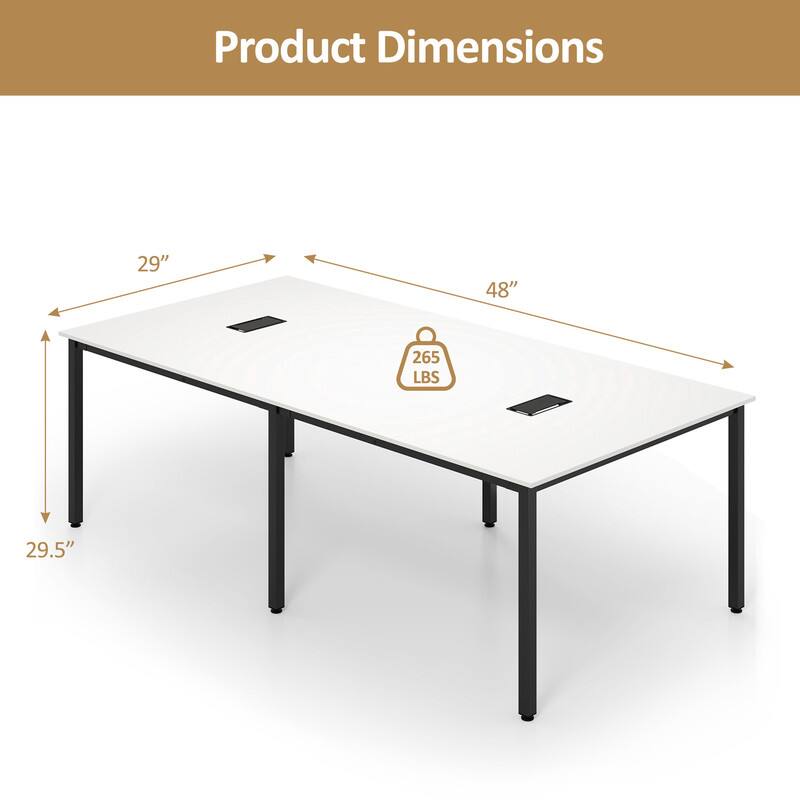 Product Dimensions: 29" x 48" x 29.5"  
Weight Capacity: 265 LBS