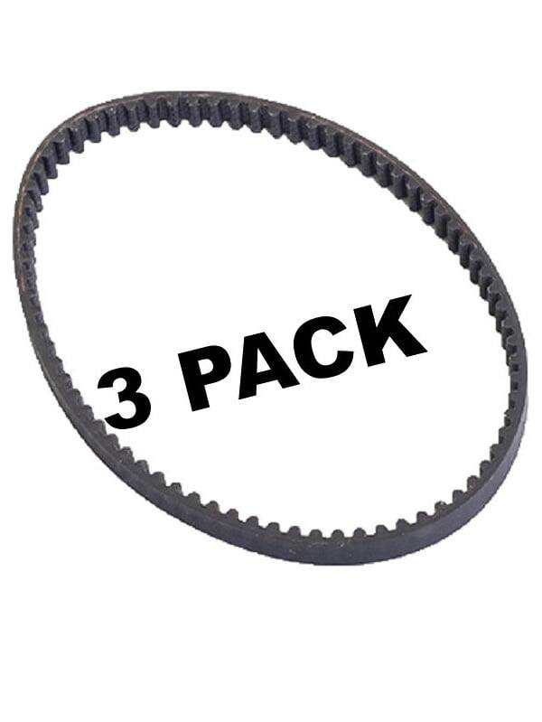 Left. BISSELL - Vacuum Belts (3 Pack) Part #1606418.