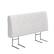 Alt View 3. Pinmoco - Pinmoco - Upholstered Headboard Ergonomic Design Headboard - White.