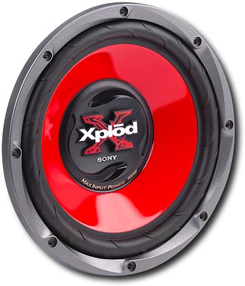 XPLOD Single-Voice-Coil Subwoofer 