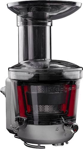 KSM1JA Juicer and Sauce Attachment for KitchenAid Stand Mixers - Silver/Black