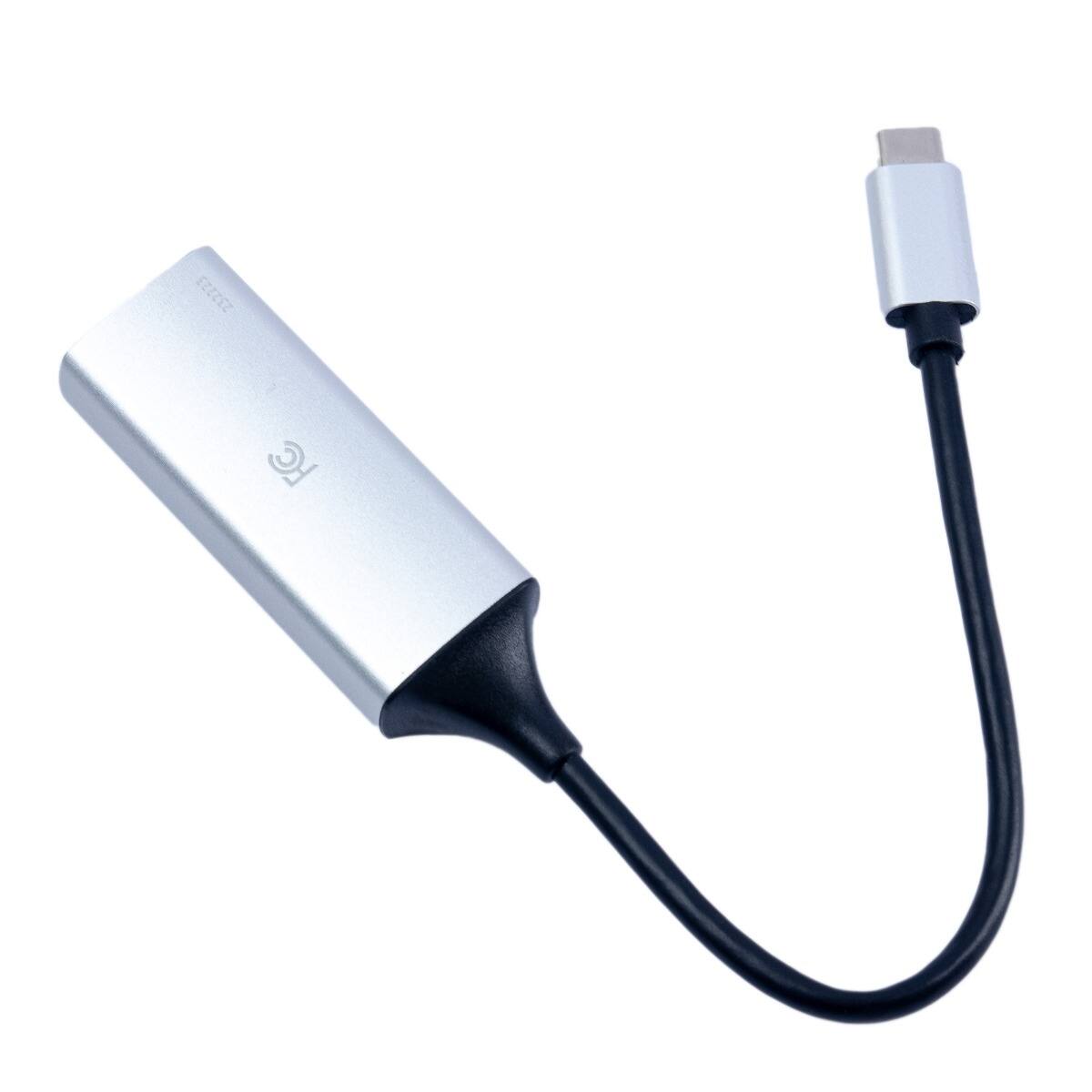 Alt View 1. RadioShack - Type-C to Ethernet Adapter - Grey.