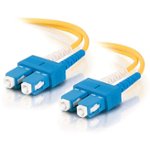 Alt View Standard 20. C2G - Fiber Optic Duplex Patch Cable - LSZH - Yellow.