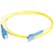 Front Standard. C2G - Fiber Optic Simplex Cable - Yellow.