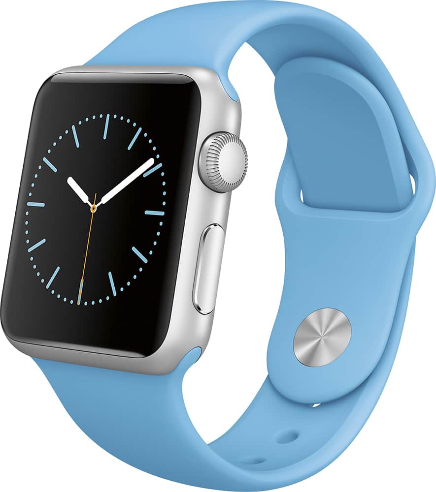 Angle. Unbranded - Open SKU - Blue Sport Band.