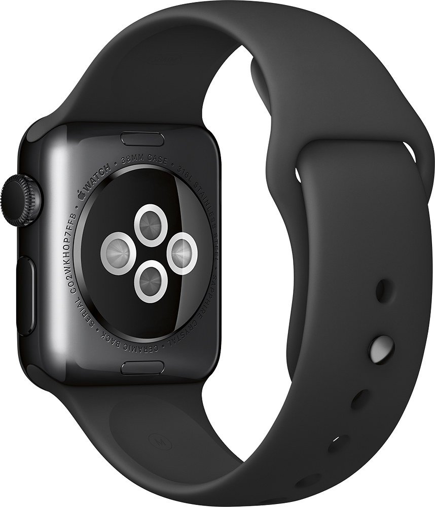 Best Buy: Apple Apple Watch (first-generation) 38mm Space Black 
