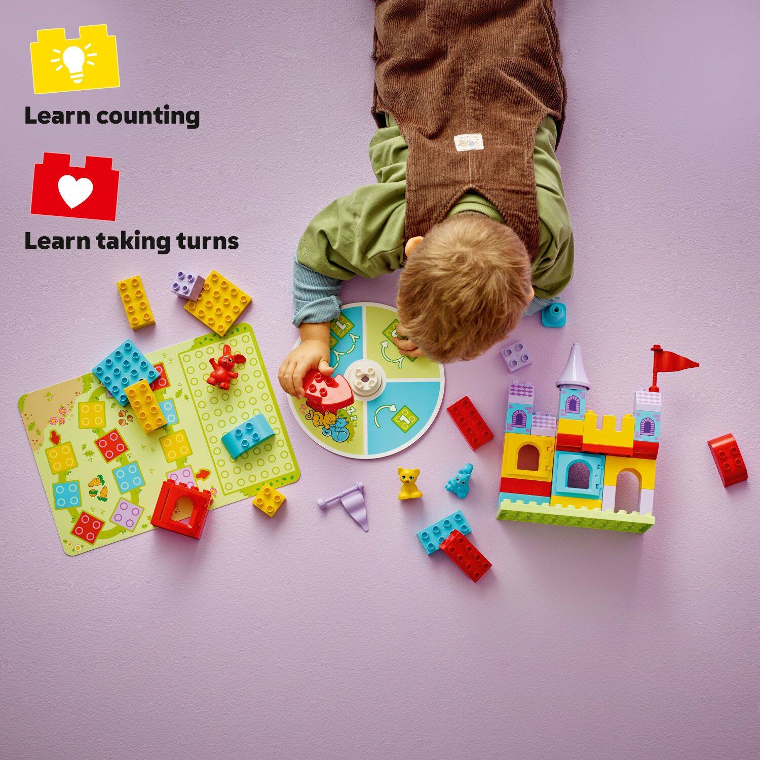 Learn counting
Learn taking turns