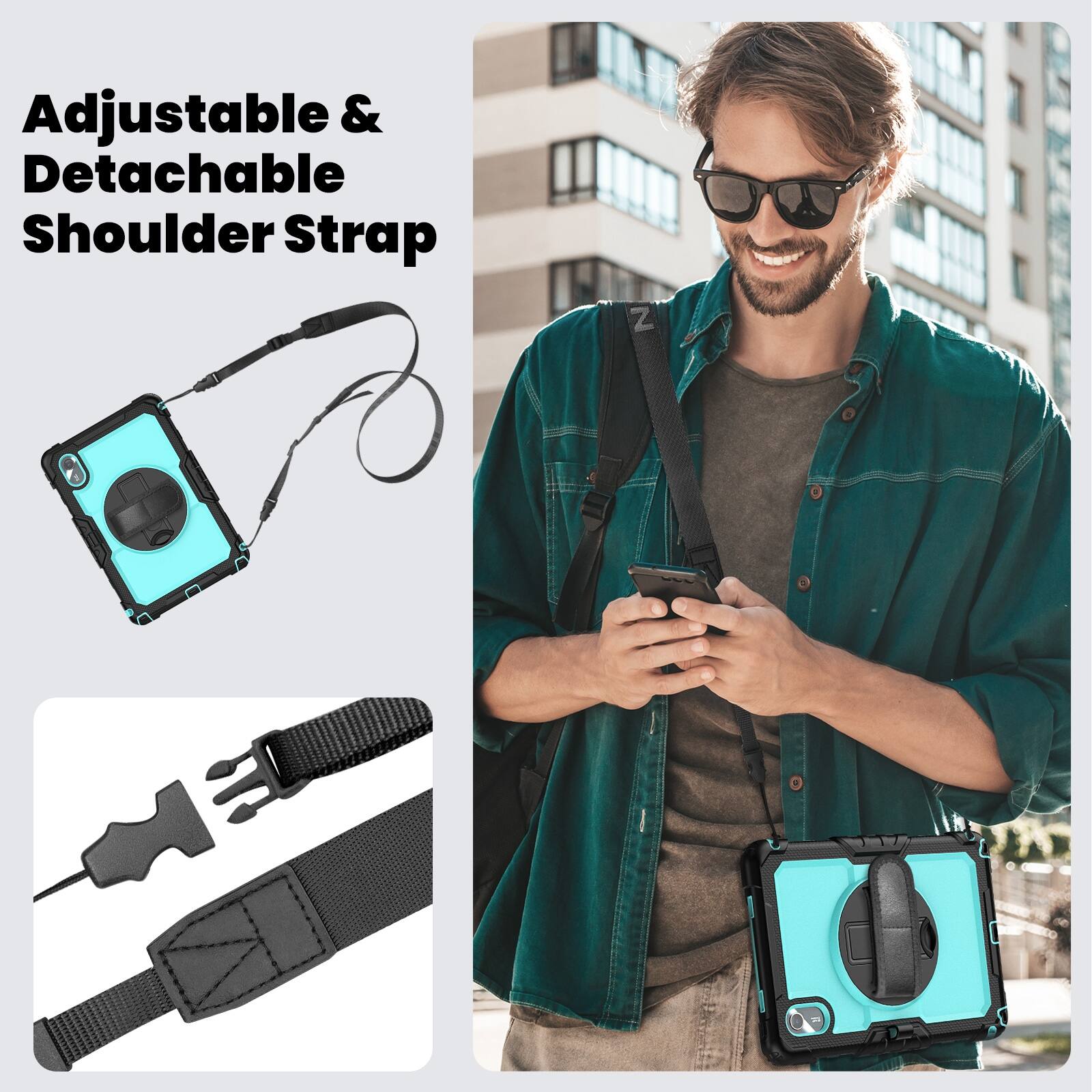 Adjustable & Detachable Shoulder Strap