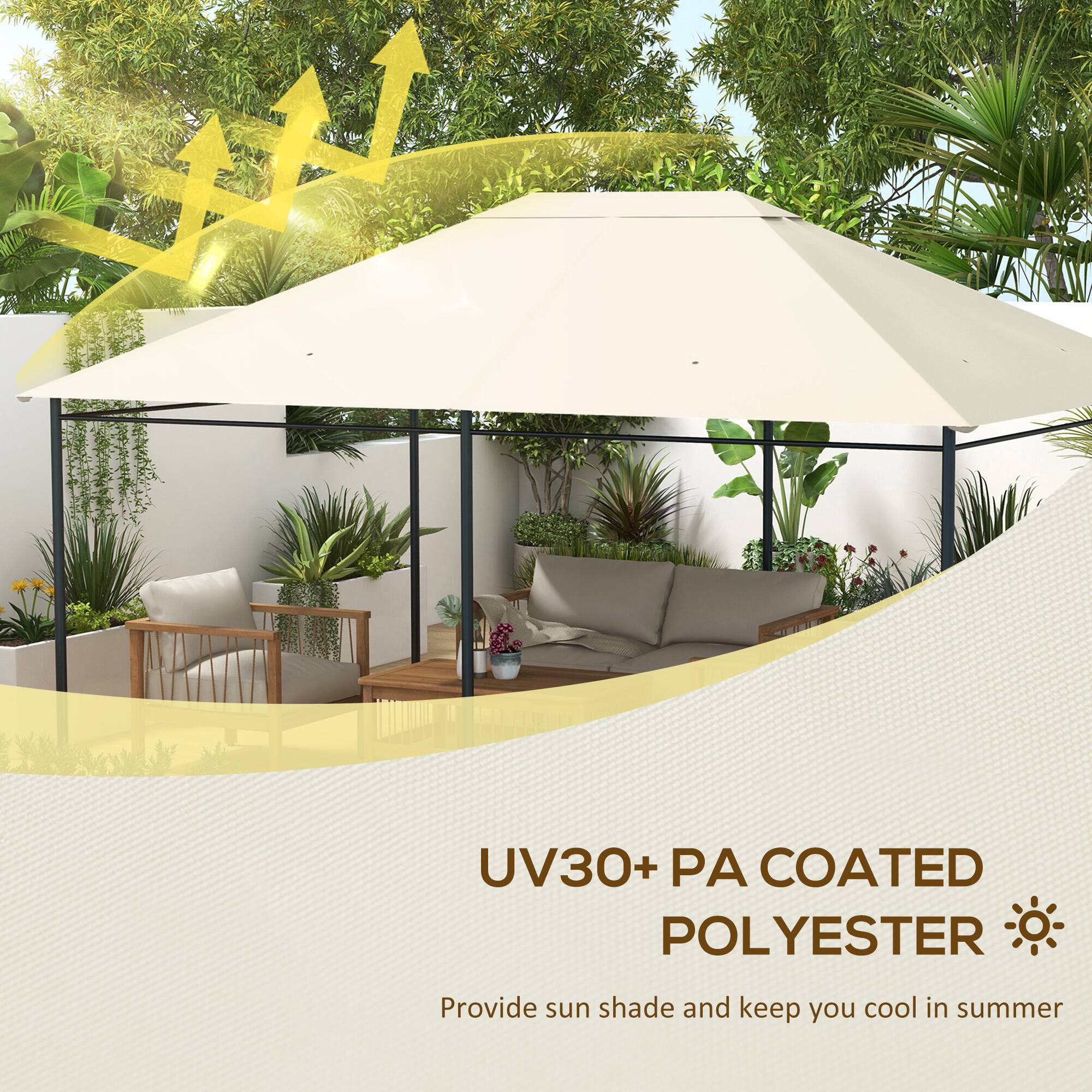 UV30+ PA COATED POLYESTER

Provide sun shade and keep you cool in summer