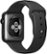 Back Zoom. Apple - Apple Watch (first-generation) 42mm Space Black Stainless Steel Case - Black Sport Band.