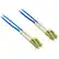 Alt View Standard 20. C2G - Fiber Optic Duplex Patch Cable - Blue.