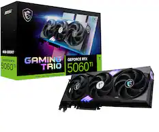 MSI OC EDITION 8GB GDDR7 S GEFORCE RTX 5060 Ti TRIO Ti 50601 REFLEX I STUDIO RAY TRACING I DLSS 4.