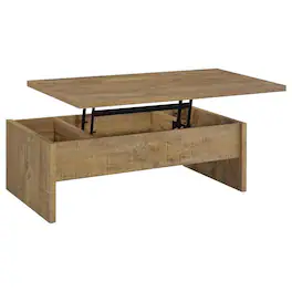 Coaster Co. of America - Canoga Engineered Wood Lift Top Cocktail Coffee Table - Mango