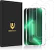 Front. UNBREAKcable - 3-Pack Screen Protector Tempered Glass for iPhone 13 Pro Max/14 Plus - Clear.