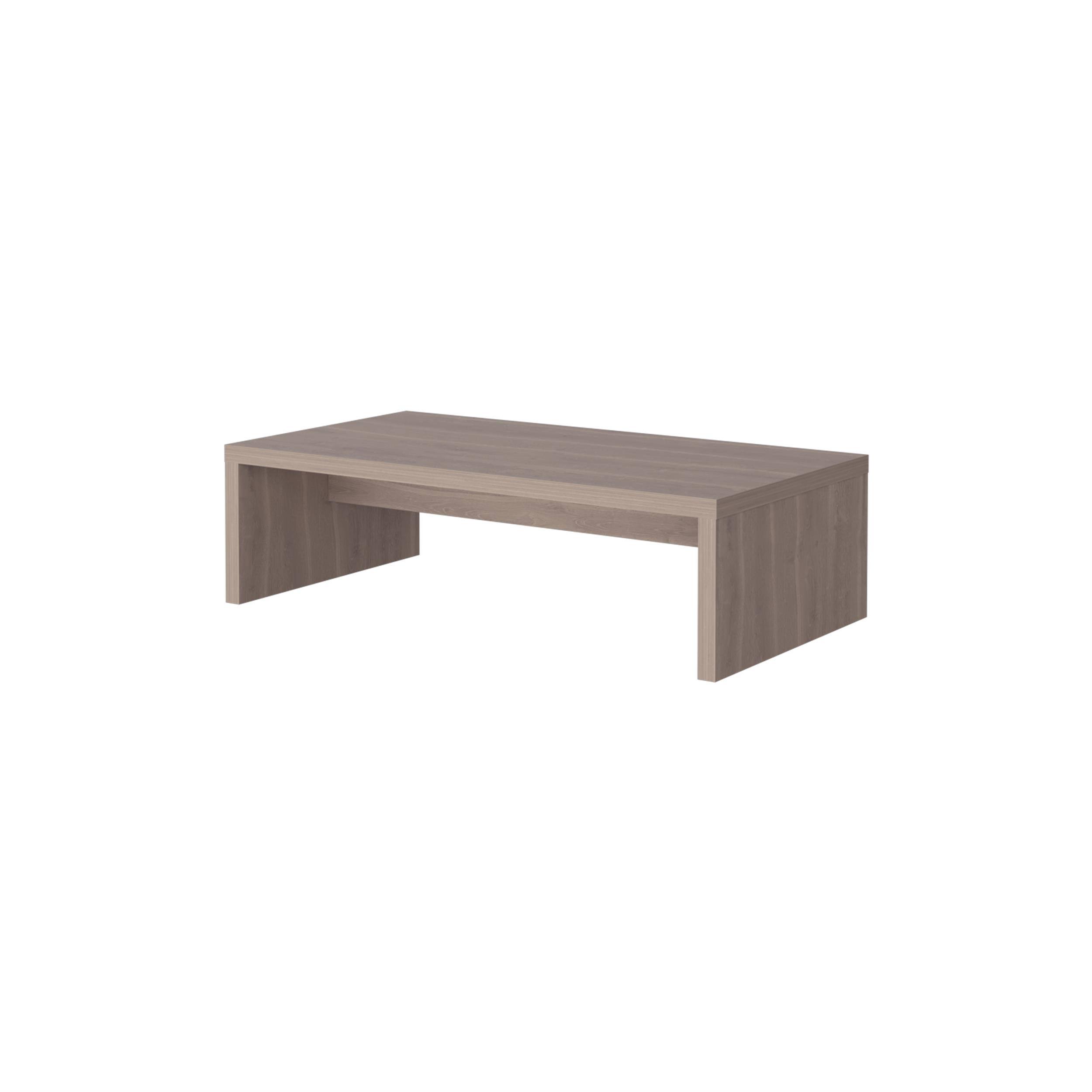 Angle. TOV Furniture - Monitor Stand White Oak Engineered Wood - White Oak.