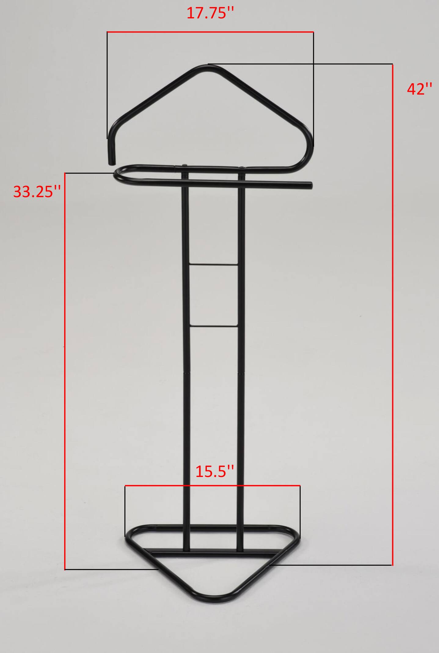 17.75"  
42"  
33.25"  
15.5"