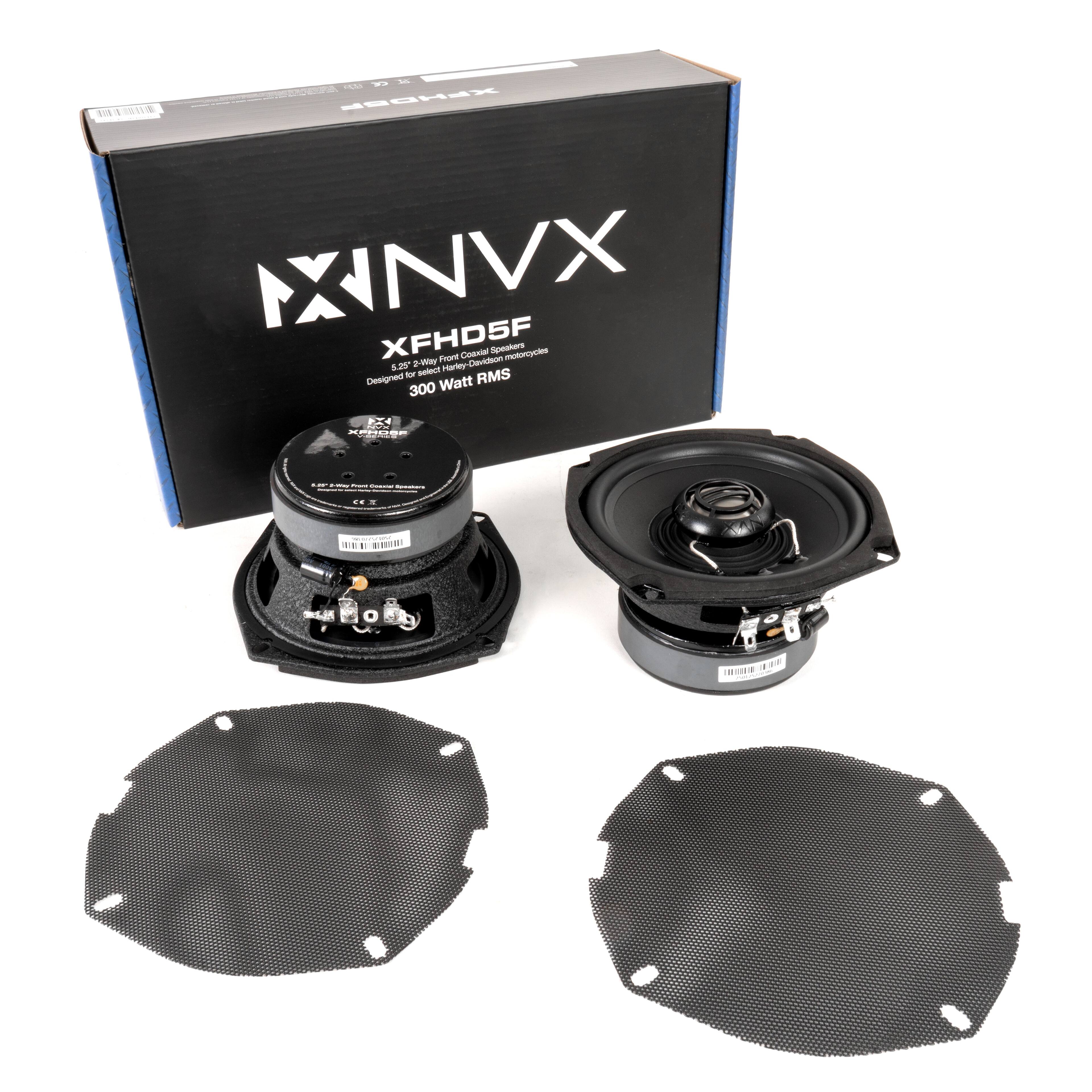 NVX XFHD5F 300W RMS 5.25in XF Series 2 Ohm Front Fairing Speakers