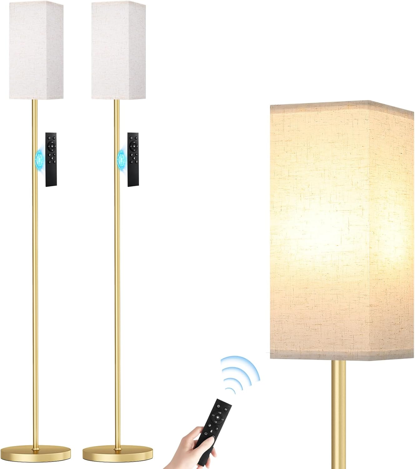 lightbeige & gold-64.57 " 2PCS
