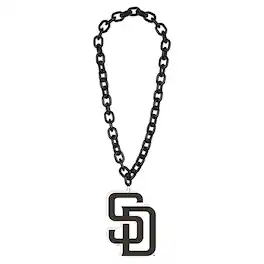 WinCraft - San Diego Padres Big Chain Logo Necklace - Multicolor