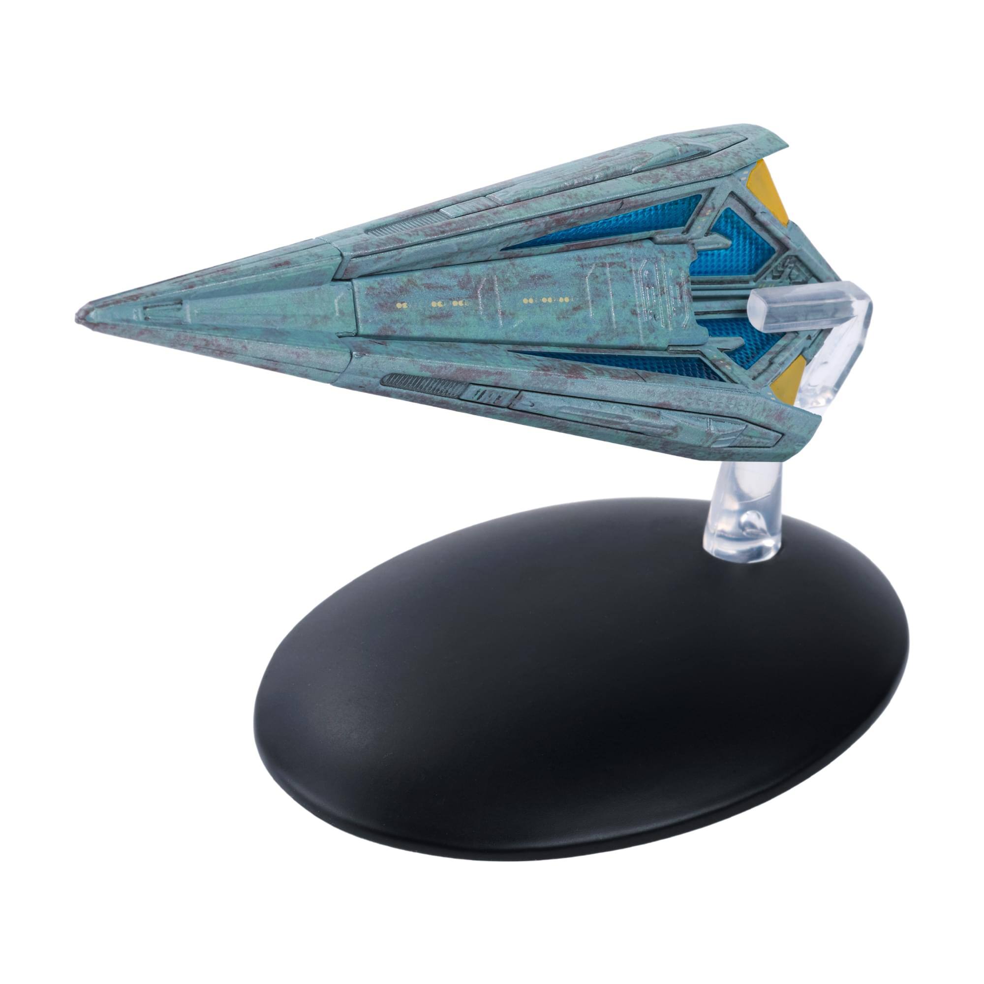 Alt View 10. Eaglemoss - Eaglemoss Star Trek Starship Replica | Tholian Starship - Blue.