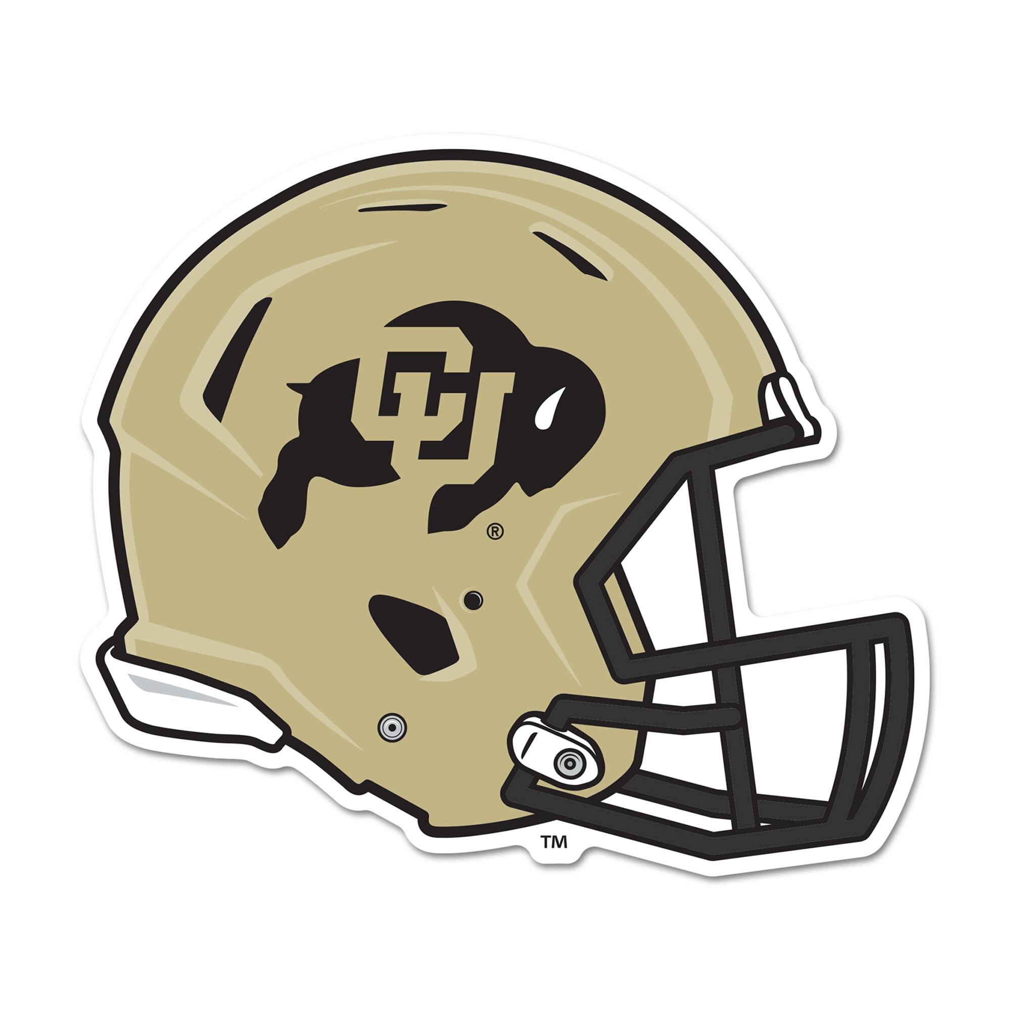 Colorado Buffaloes 14" Helmet Wood Sign