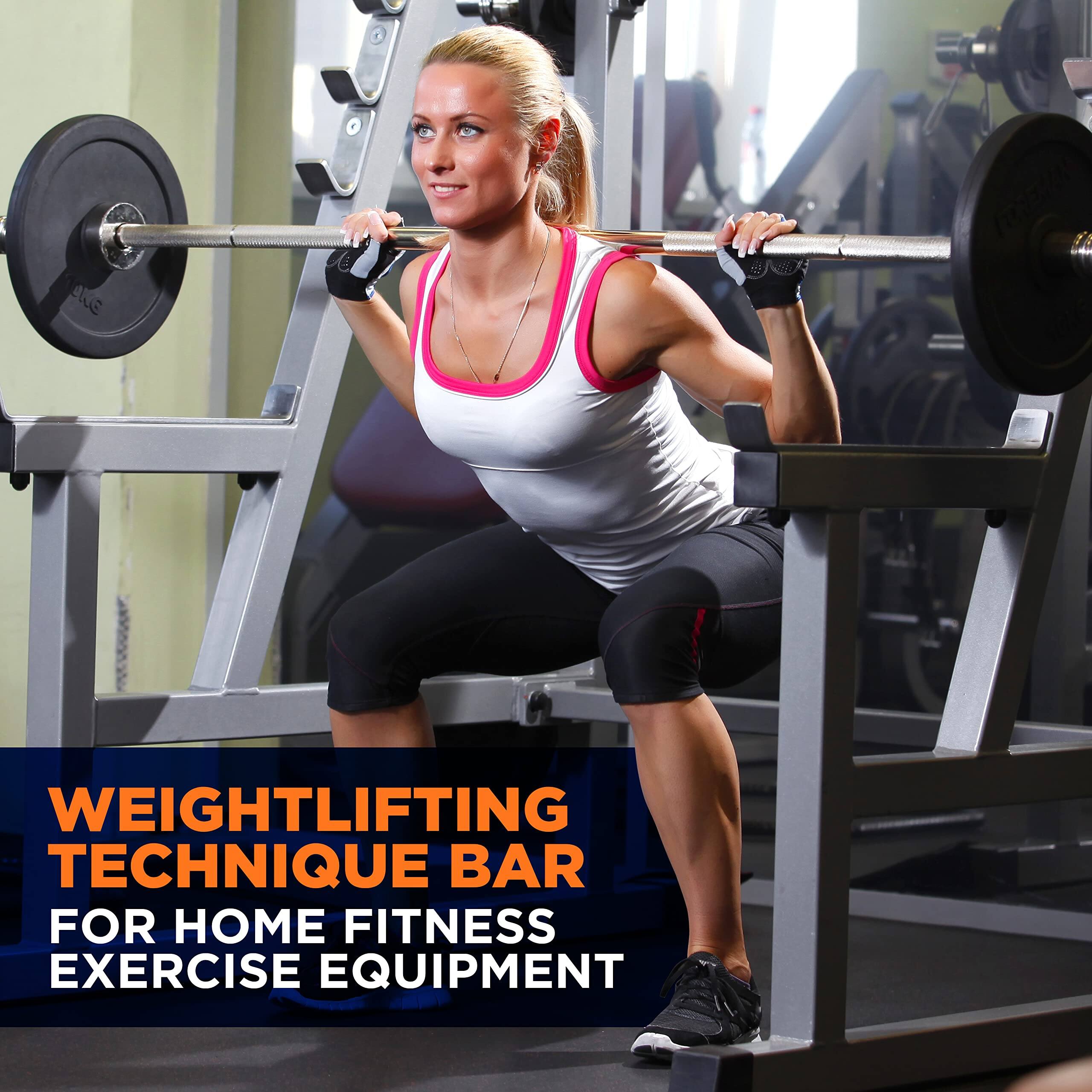 Weightlifting Technique Bar for Home Fitness Exercise Equipment