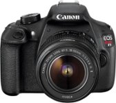 Front Zoom. Canon - EOS Rebel T5 DSLR Camera with 18-55mm IS Lens - Black.