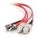 Alt View Standard 20. C2G - Fiber Optic Duplex Patch Cable - Plenum Rated - Red.