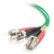 Alt View Standard 20. C2G - Fiber Optic Duplex Patch Cable - Plenum Rated - Green.
